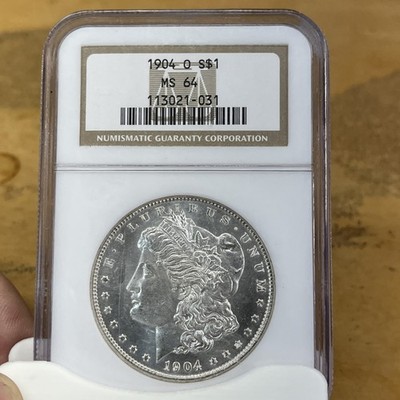 1904-O Morgan Silver Dollar NGC MS64