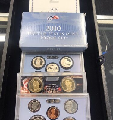 2010 S Proof Set U.S. Mint Original Government Packaging OGP Coa
